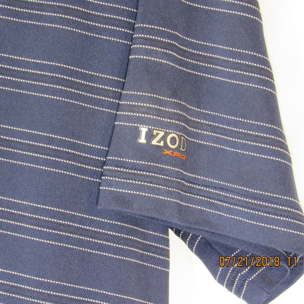 Izod Striped Polo Shirt